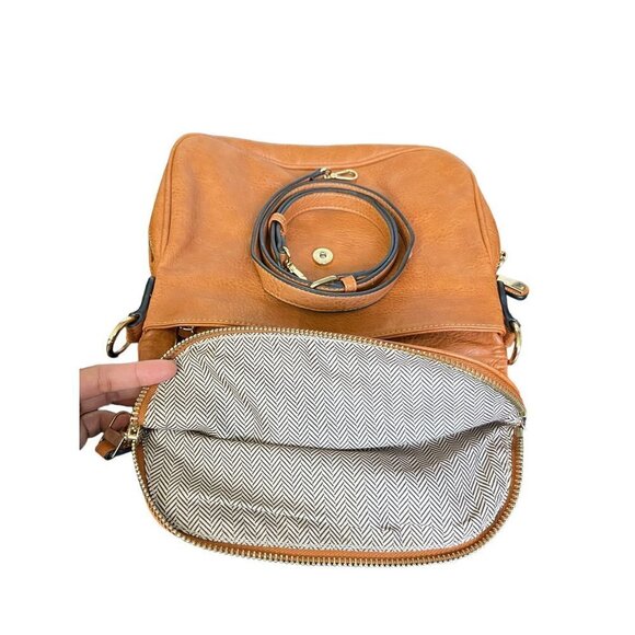 Crossbody Women Bag Brown - Picture 11 of 13